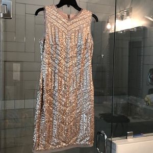 XSCAPE, shirt sleeve, dress